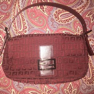 Vintage Fendi baguette purse.